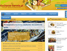 Tablet Screenshot of kucharze-serwis.pl